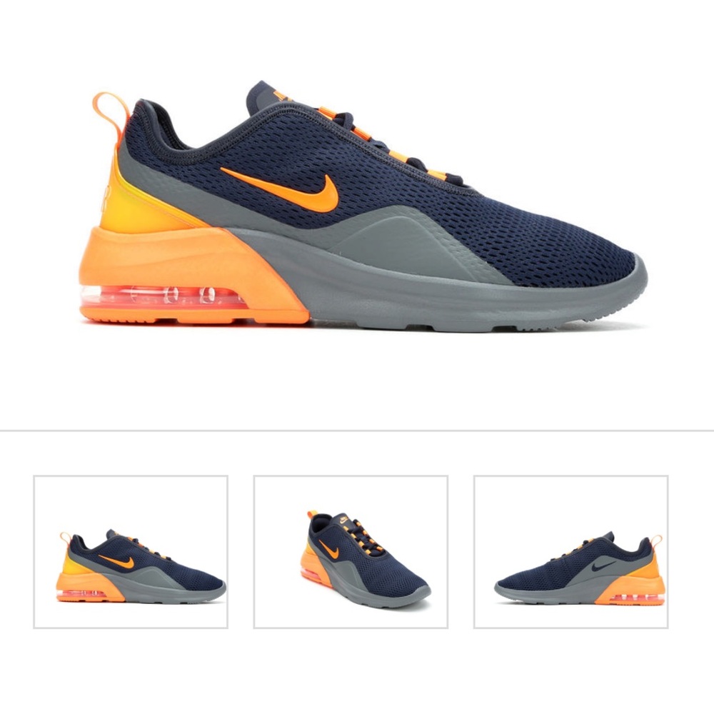 Nike Air Max Motion 2 Men's Athletic Shoe (Blue - Size 8.5)